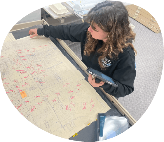 A GIS water data collection map checklist